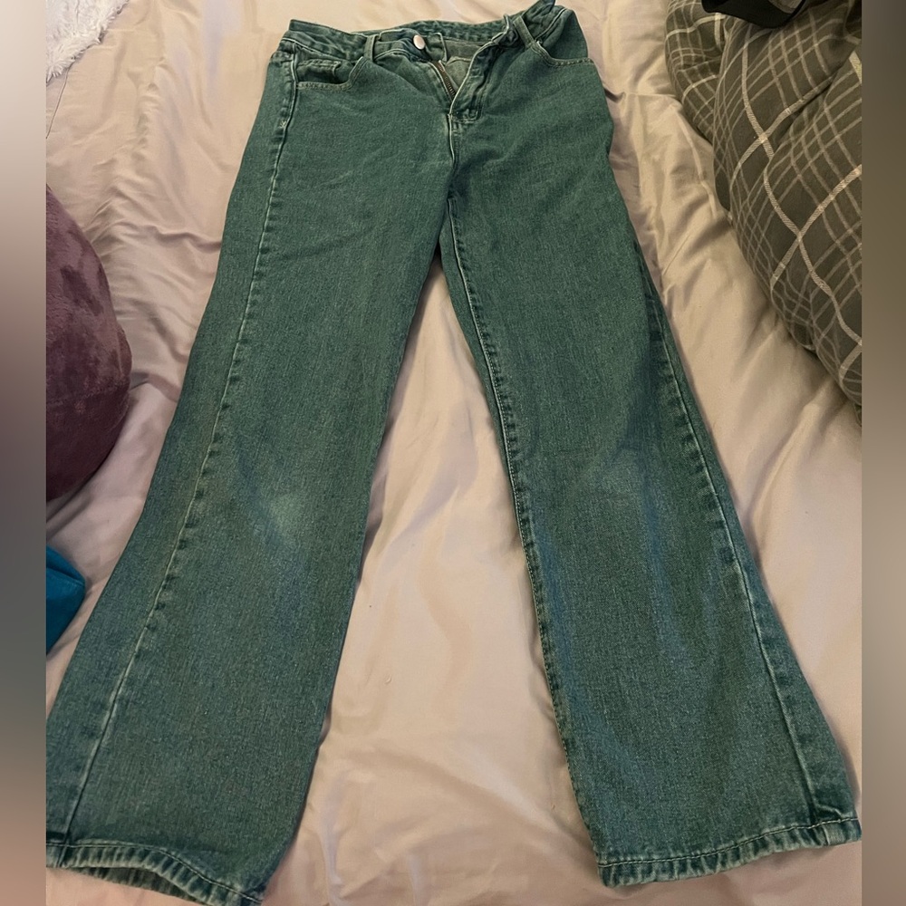 SHEIN straight leg jeans